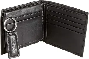 Kenneth Cole Reaction Genuine Leather Wallet Black