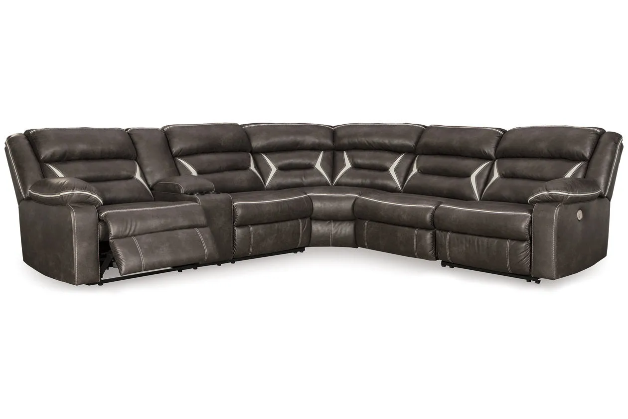 Kincord 4-Piece Power Reclining Sectional - 13104S4