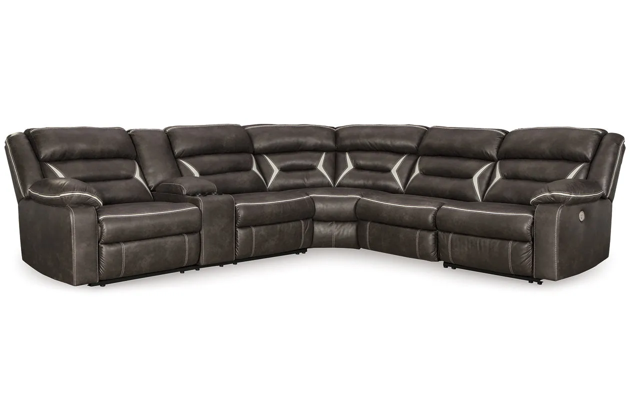 Kincord 4-Piece Power Reclining Sectional - 13104S4
