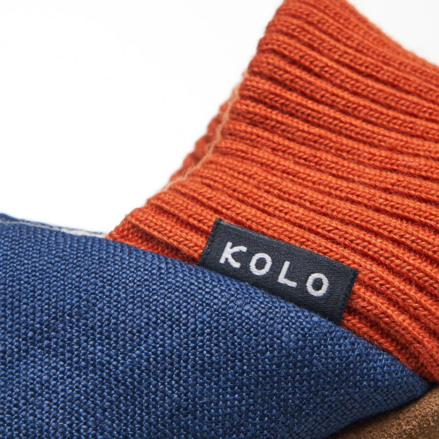 Kolo Linen House Shoes, Ultra-Soft Lining, Camel Suede Sole, For Men and Women