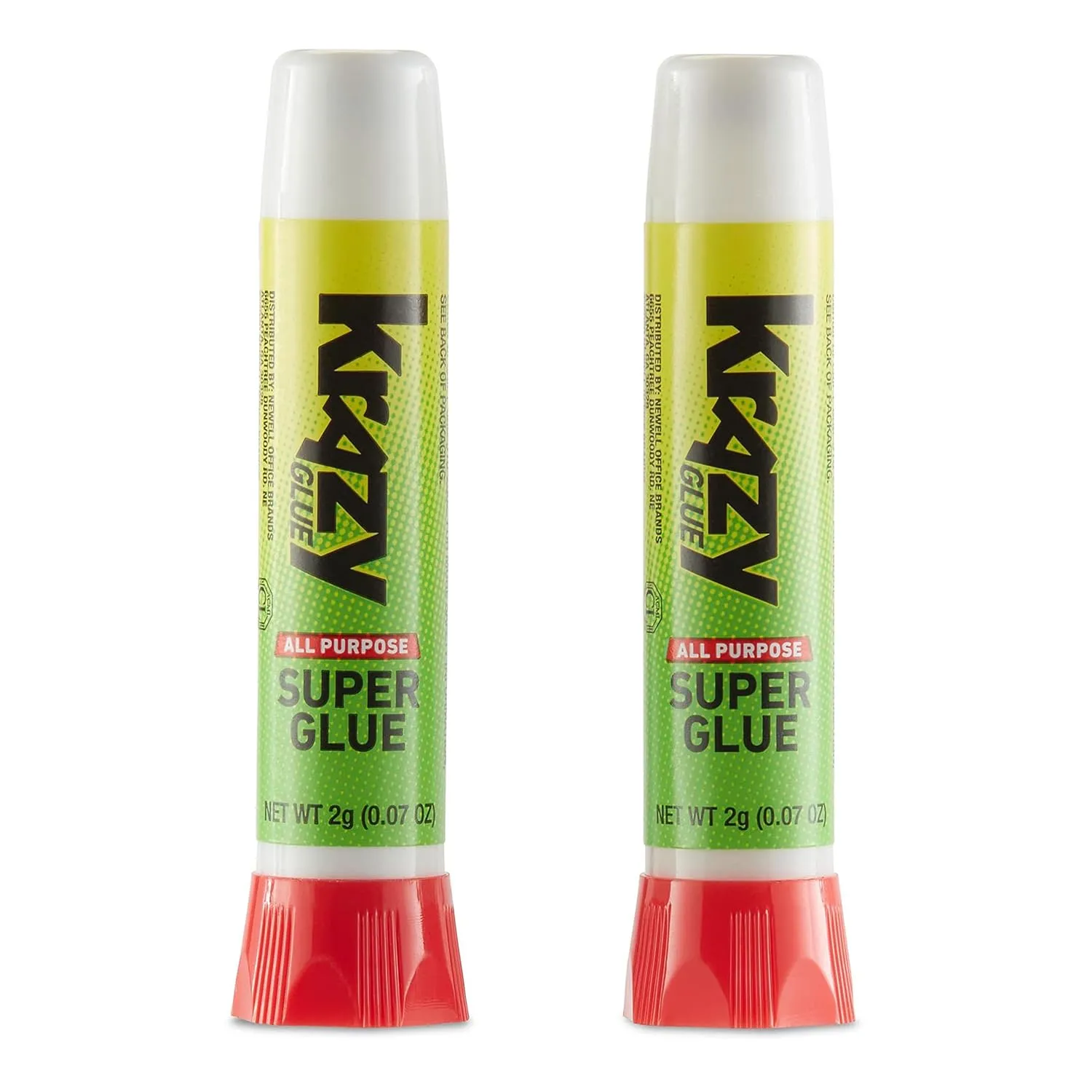 Krazy Glue Precision Tip Glue, Clear 12 Count
