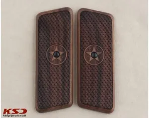 KSD Brand Walnut Grips Compatible for Tokarev M 57 / TT-30 (KSD-01697)