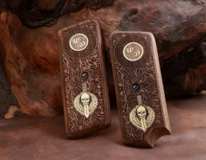 KSD Brand Walnut Grips Compatible for Tokarev TT-33 (KSD-01539)