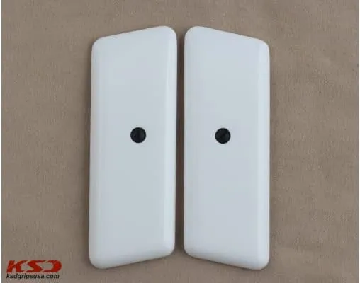 KSD Brand White Acrylic Grips Compatible for Tokarev TT-33 (KSD-01521)