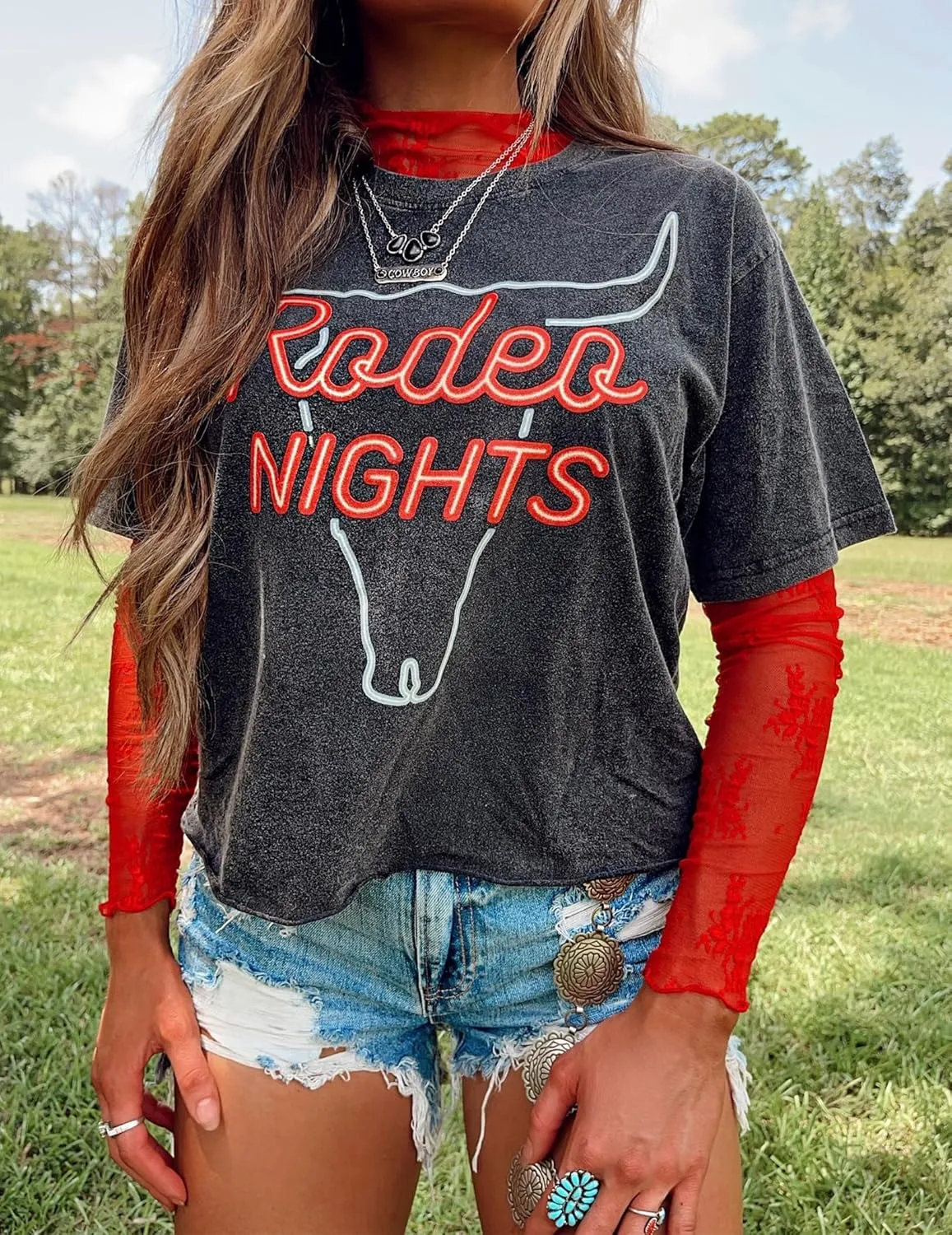 Lace Tops for Women Long Sleeve Mock Neck Mesh Top Sexy Sheer Shirts See Through Floral Blouses