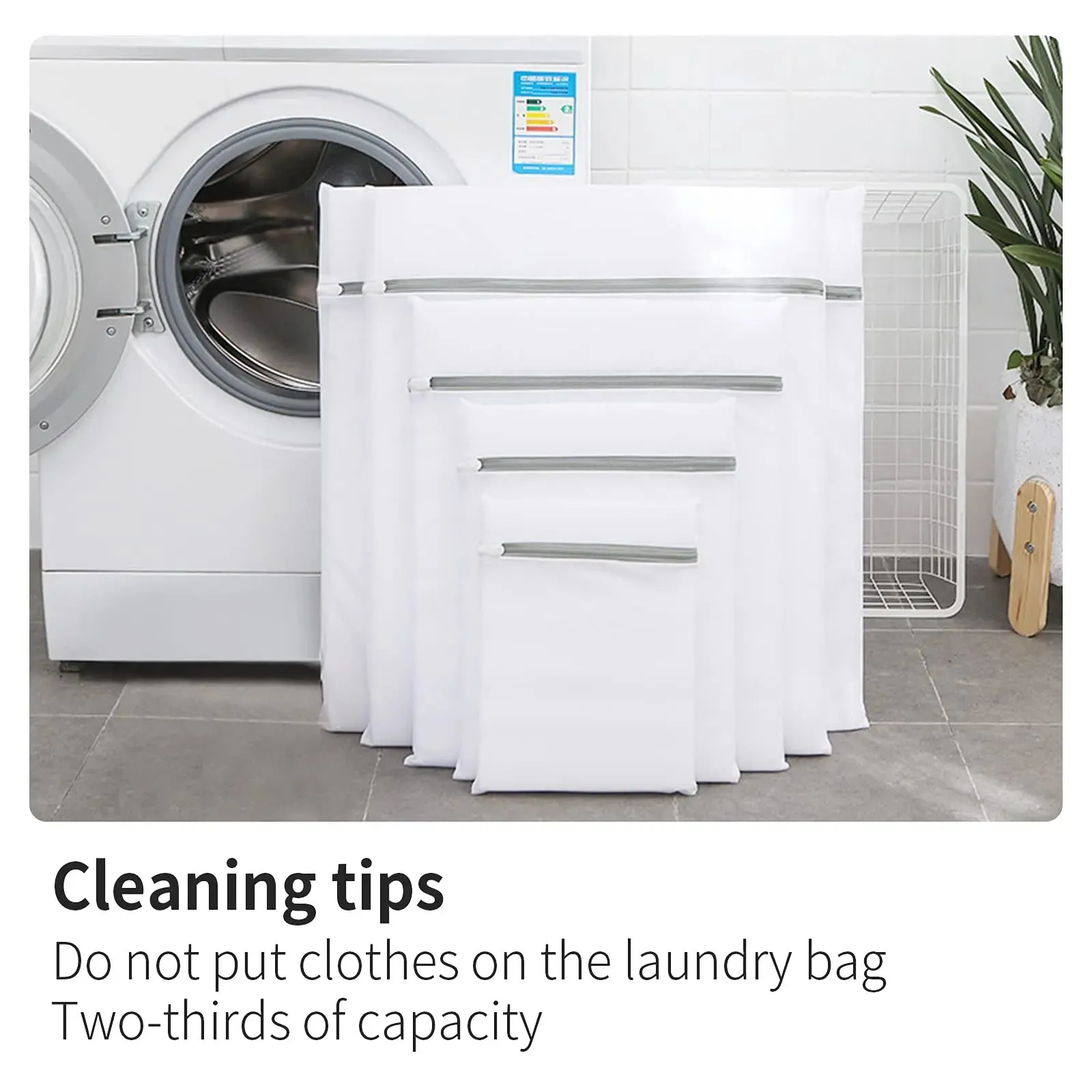Laundry Bag: Mesh Wash Bag for Clothes & Shoes