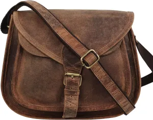 Leather Crossbody Bag for women purse tote ladies bags satchel travel tote shoulder bag