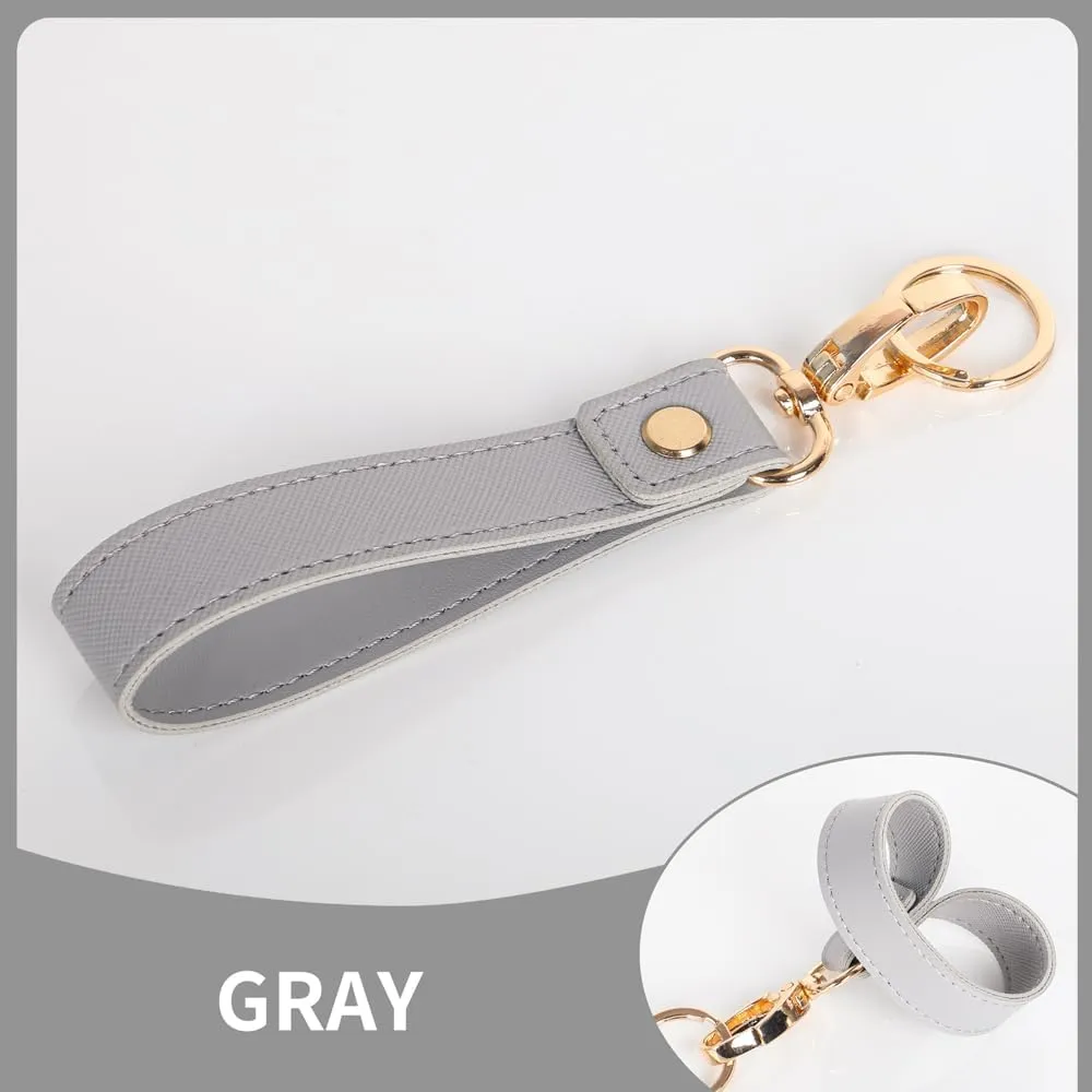 Leather Keychain Custom Keychain Personalised Keychain for Men and Women Custom Name Date or Phrase - Size