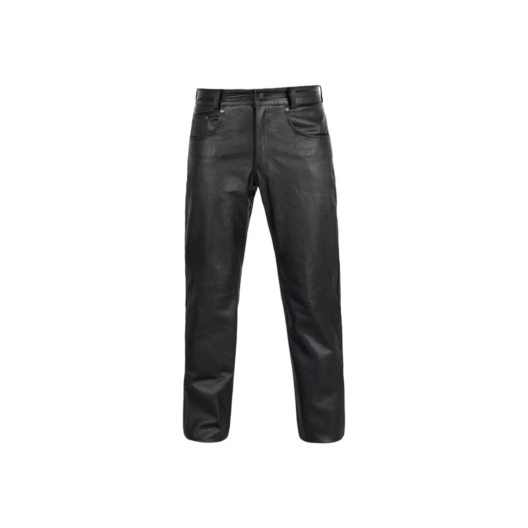 Leather Motorcycle Pants Men