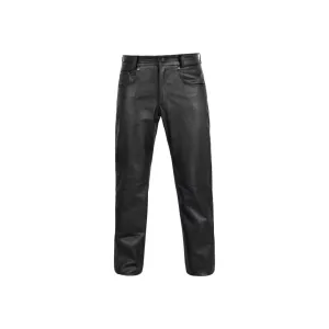 Leather Motorcycle Pants Men