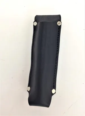 Leather Pen Light Flashlight Holster for Streamlight Stylus and other AAA battery LED Flashlights (Black)