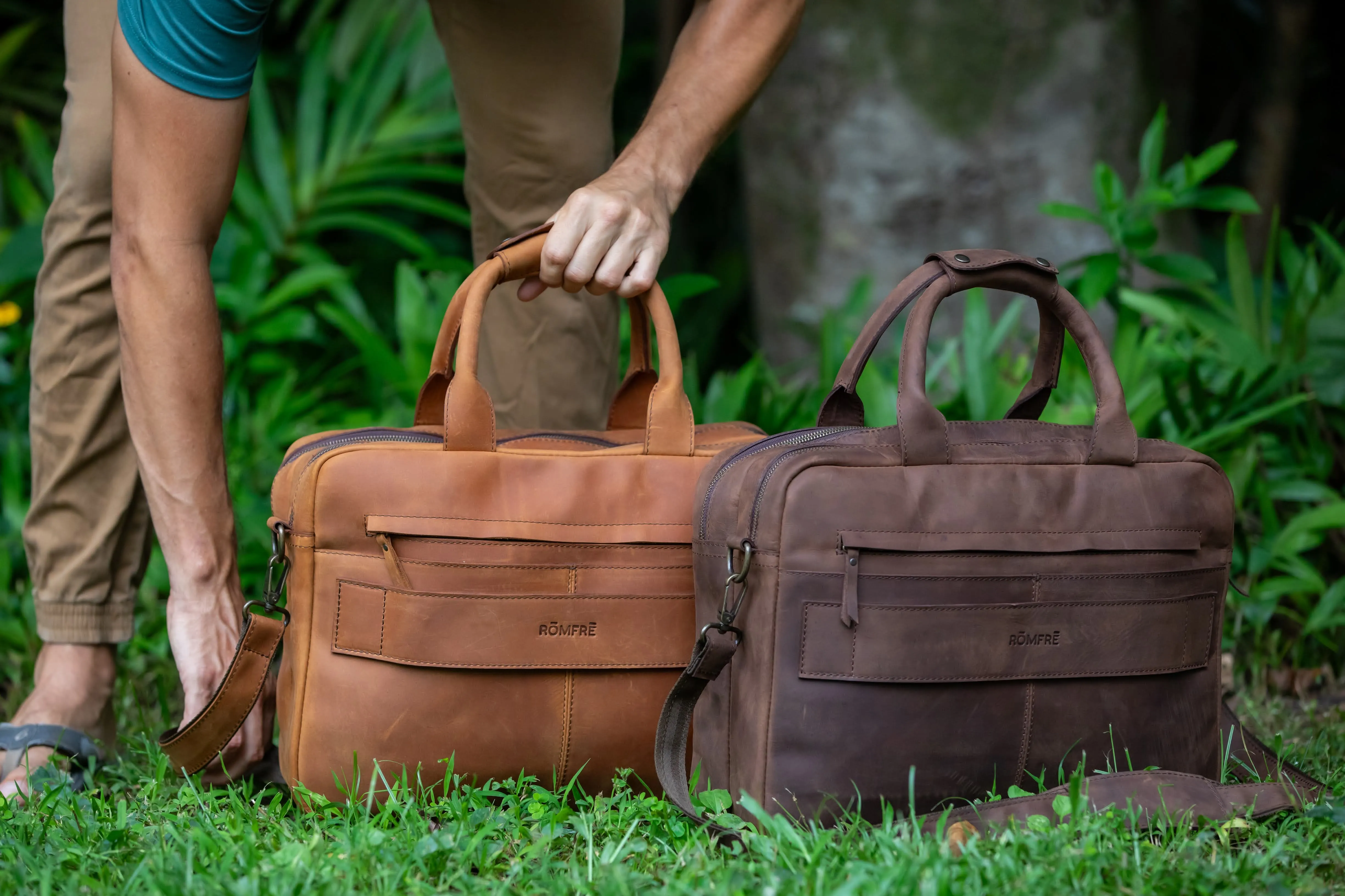 Leather Pilot Bag