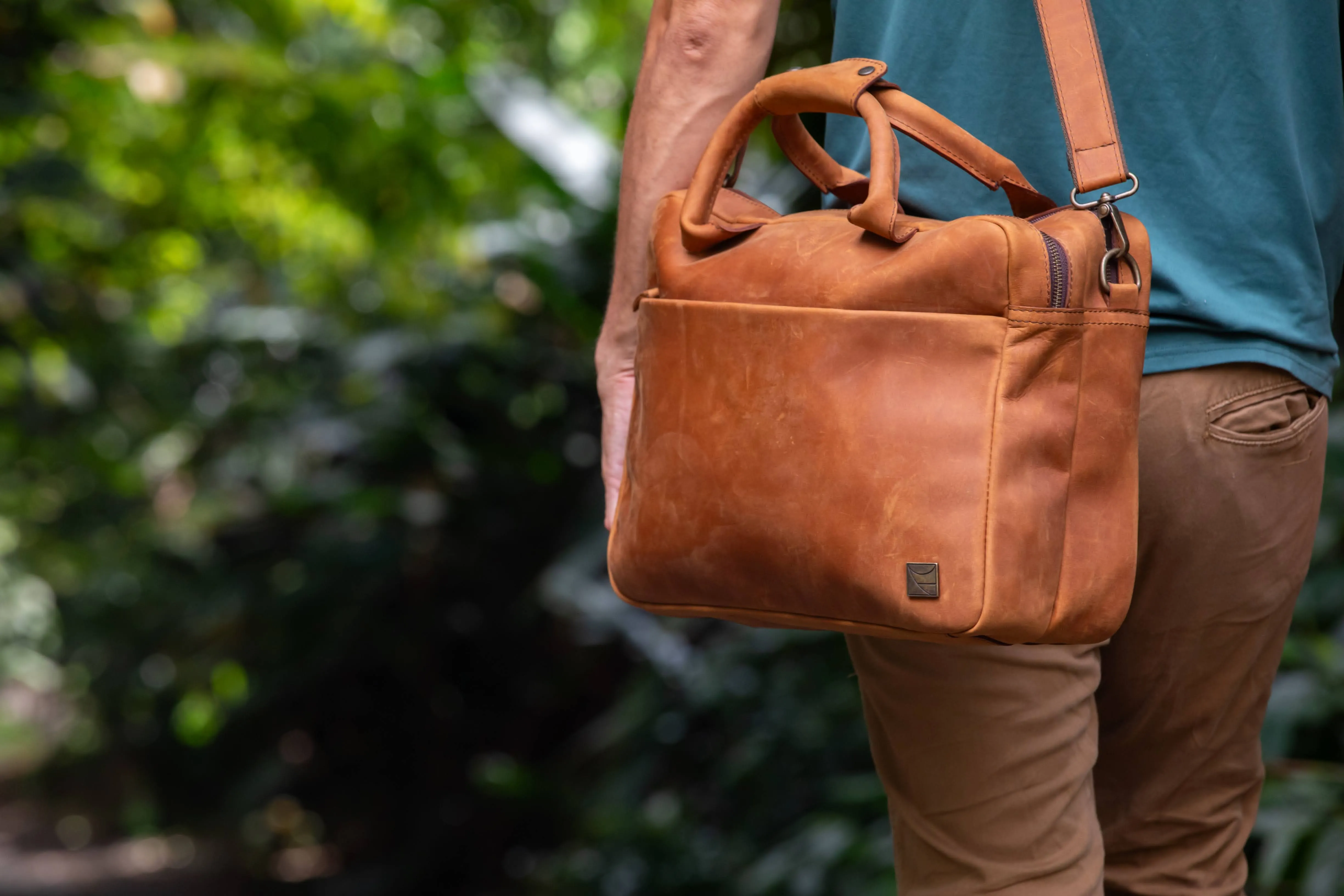 Leather Pilot Bag