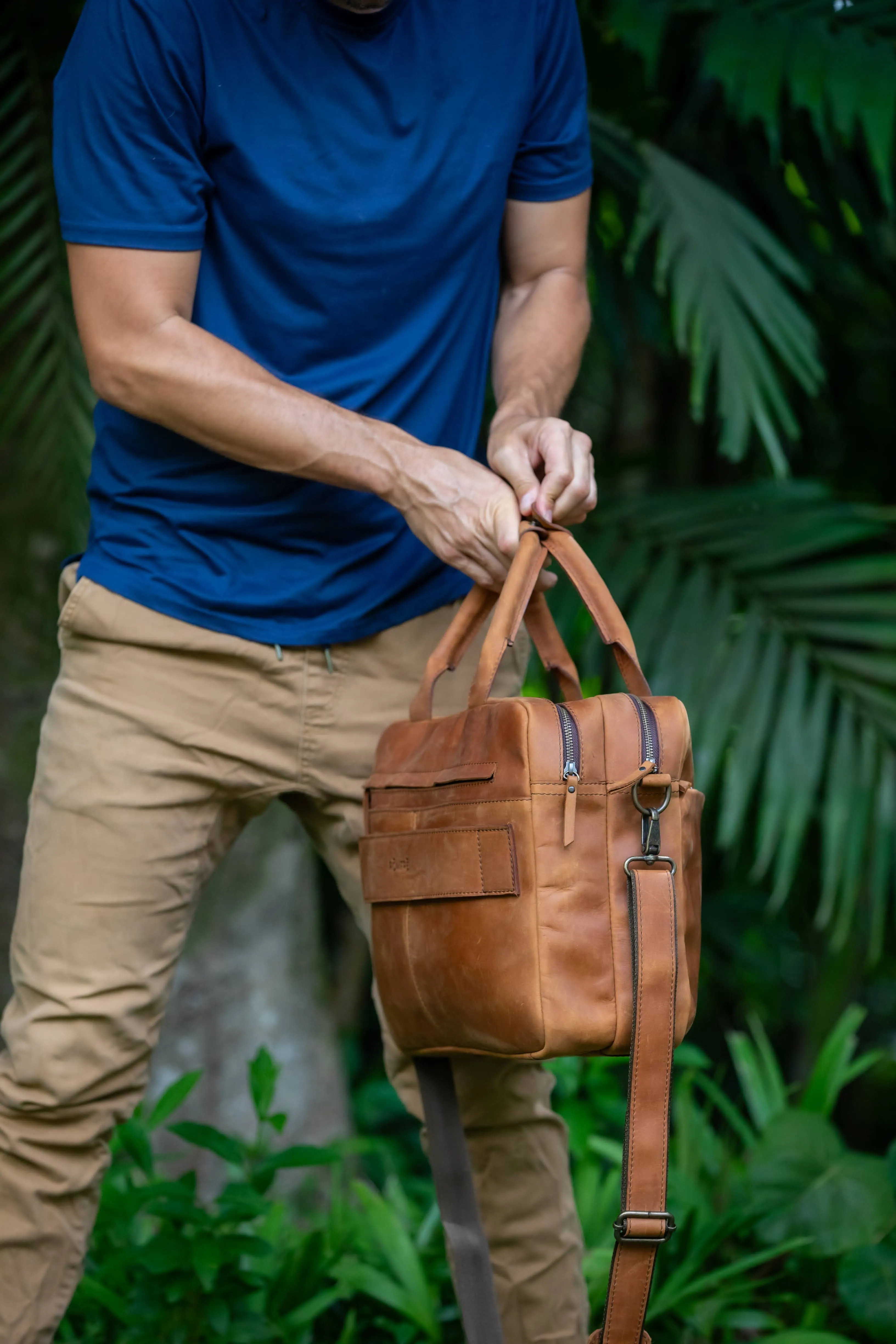 Leather Pilot Bag