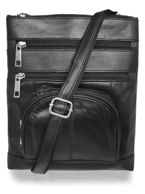 Leather Travel Bag - Cross Body or Neck Pouch - Holiday Holster RL177