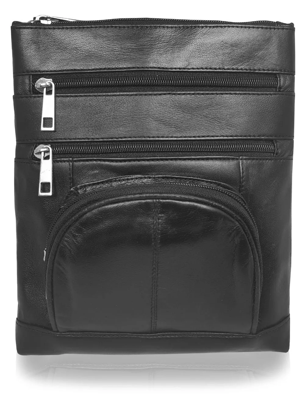 Leather Travel Bag - Cross Body or Neck Pouch - Holiday Holster RL177