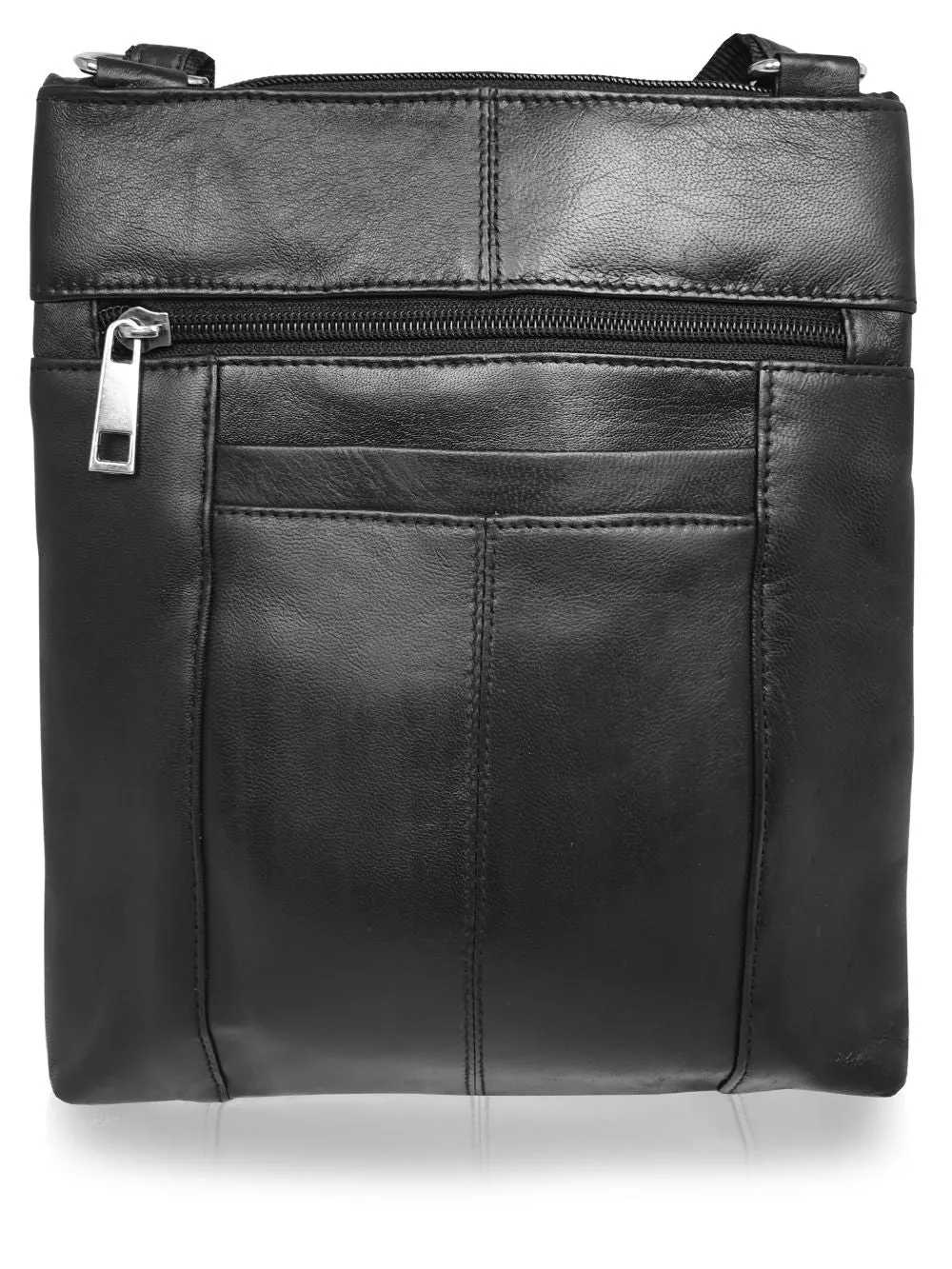 Leather Travel Bag - Cross Body or Neck Pouch - Holiday Holster RL177
