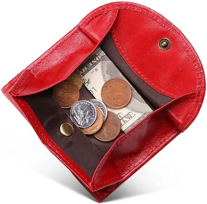 Leather Wallet Pu Leather Women's Wallet Convenient Small Mini Card Holder Short Purses Fashion Elegant Large Capacity Coin Bag Large Capacity (Black,9.5x10.5cm)