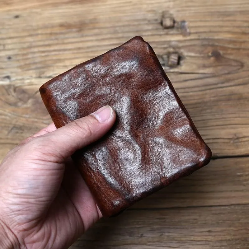 Leather Wallet Pu Leather Women's Wallet Retro Short Zipper Purse Clutch for Girls Large Capacity Fashion Coin Pocket Card Holder Large Capacity (Ye,9.5x11.5cm)