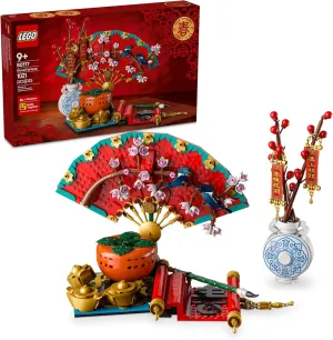 LEGO Spring Festival Good Fortune - Learning and Educational Building Toy - Chinese Festival Toy for Kids, Boys and Girls, Ages 9  - Cultural Gift for Display and Decor - 80117