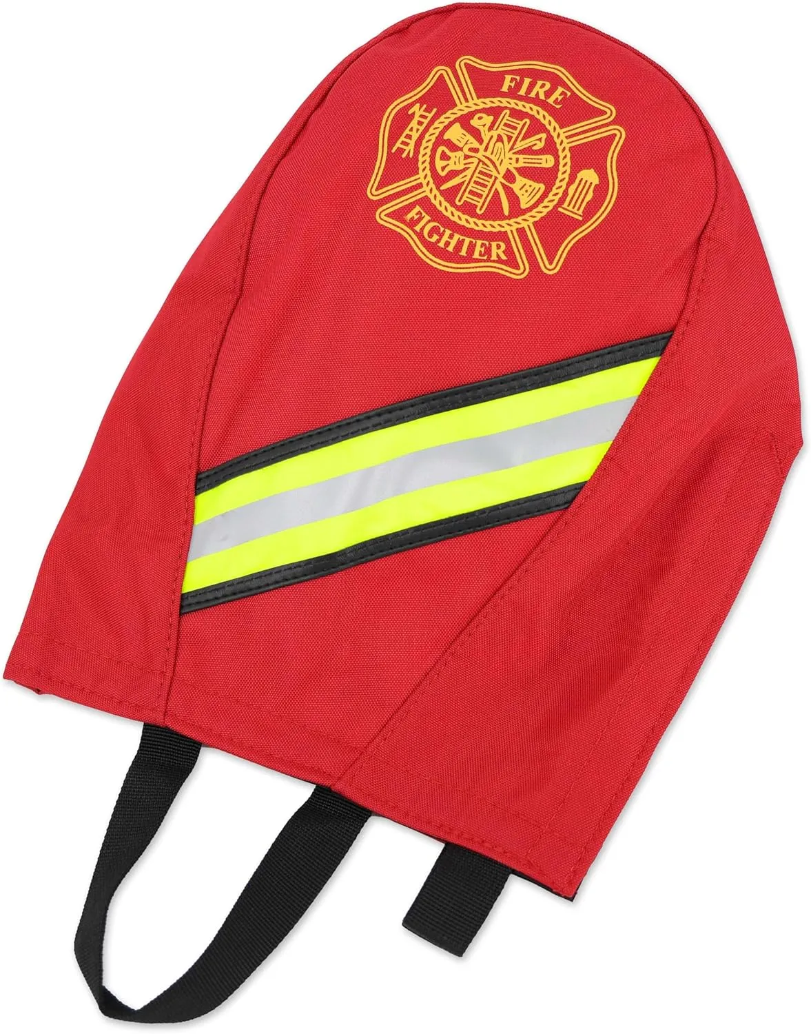 Lightning X Customizable Firefighter SCBA Air Pak Respirator Face Piece Mask Bag w/Embroidered Name - RED