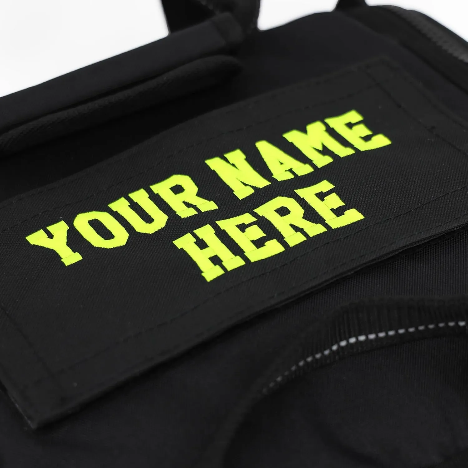 Lightning X Customizable Large EMT Medic First Responder EMS Trauma Jump Bag w/Embroidered Name - BLACK