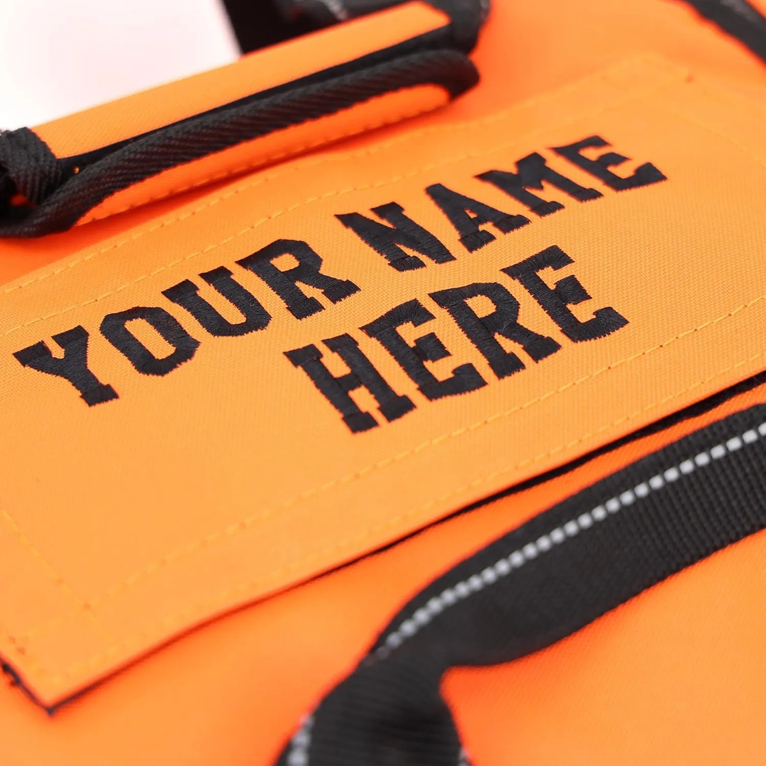 Lightning X Customizable Large EMT Medic First Responder EMS Trauma Jump Bag w/Embroidered Name - Orange