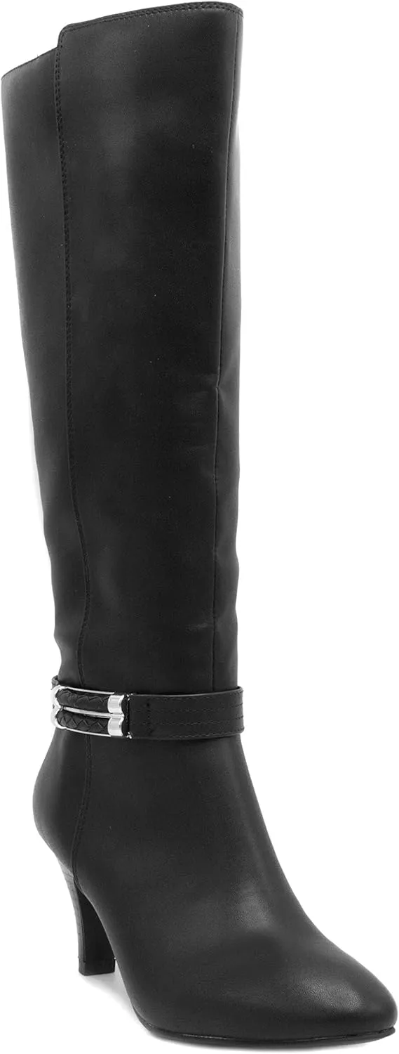 London Fog Womens Event Heeled Dress Boot