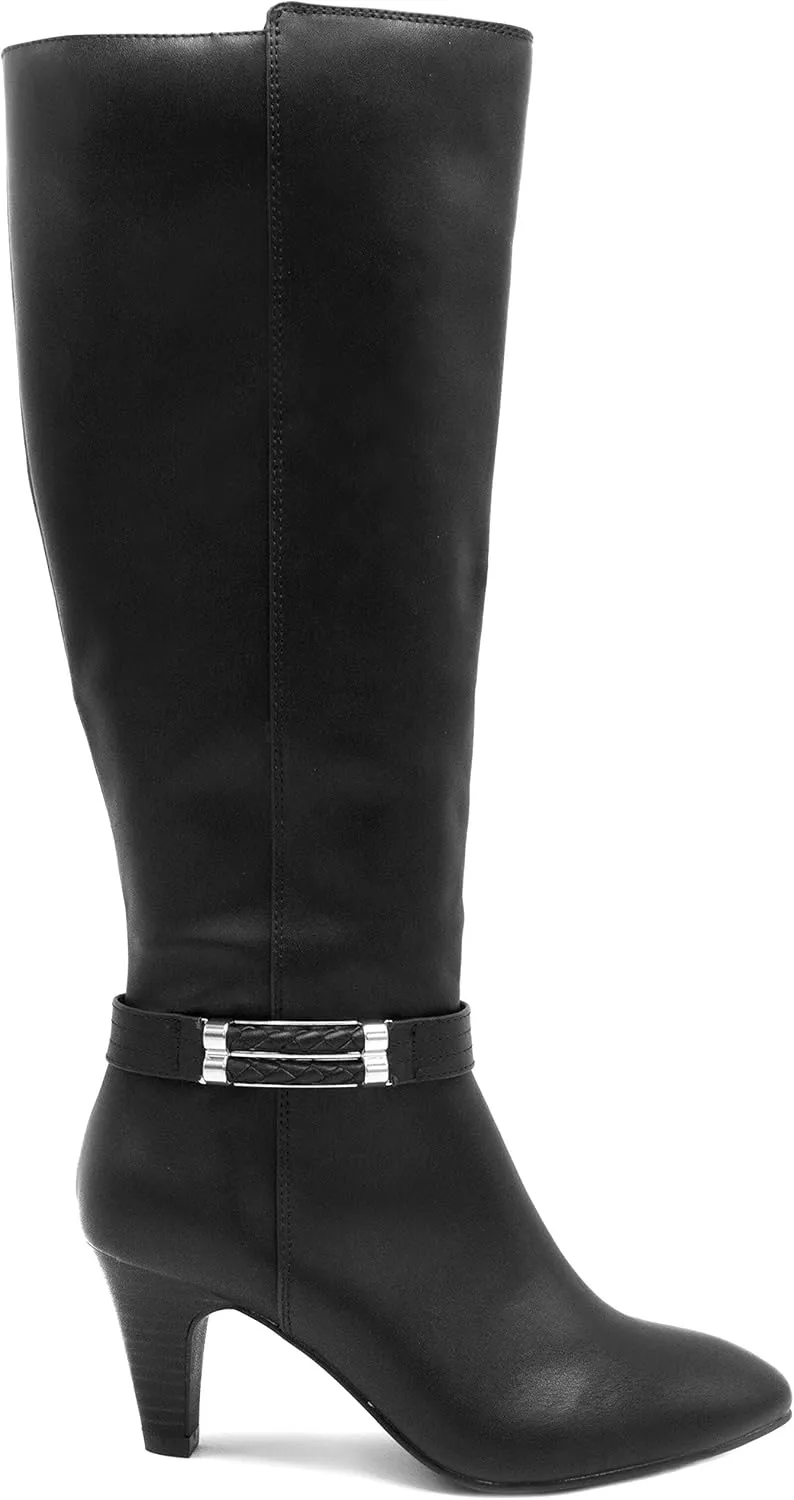 London Fog Womens Event Heeled Dress Boot