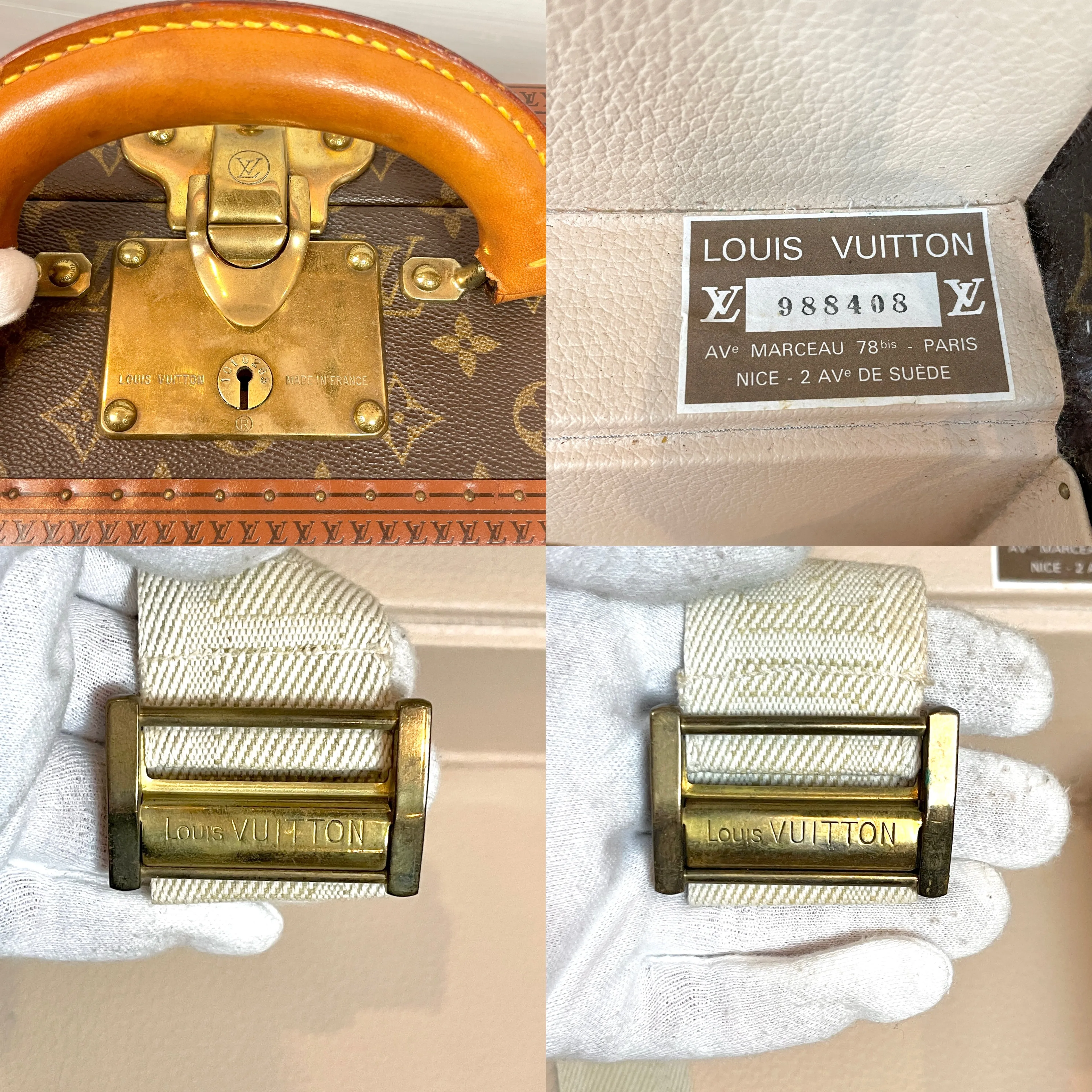Louis Vuitton Monogram Cotville Trunk 50Cm M21422