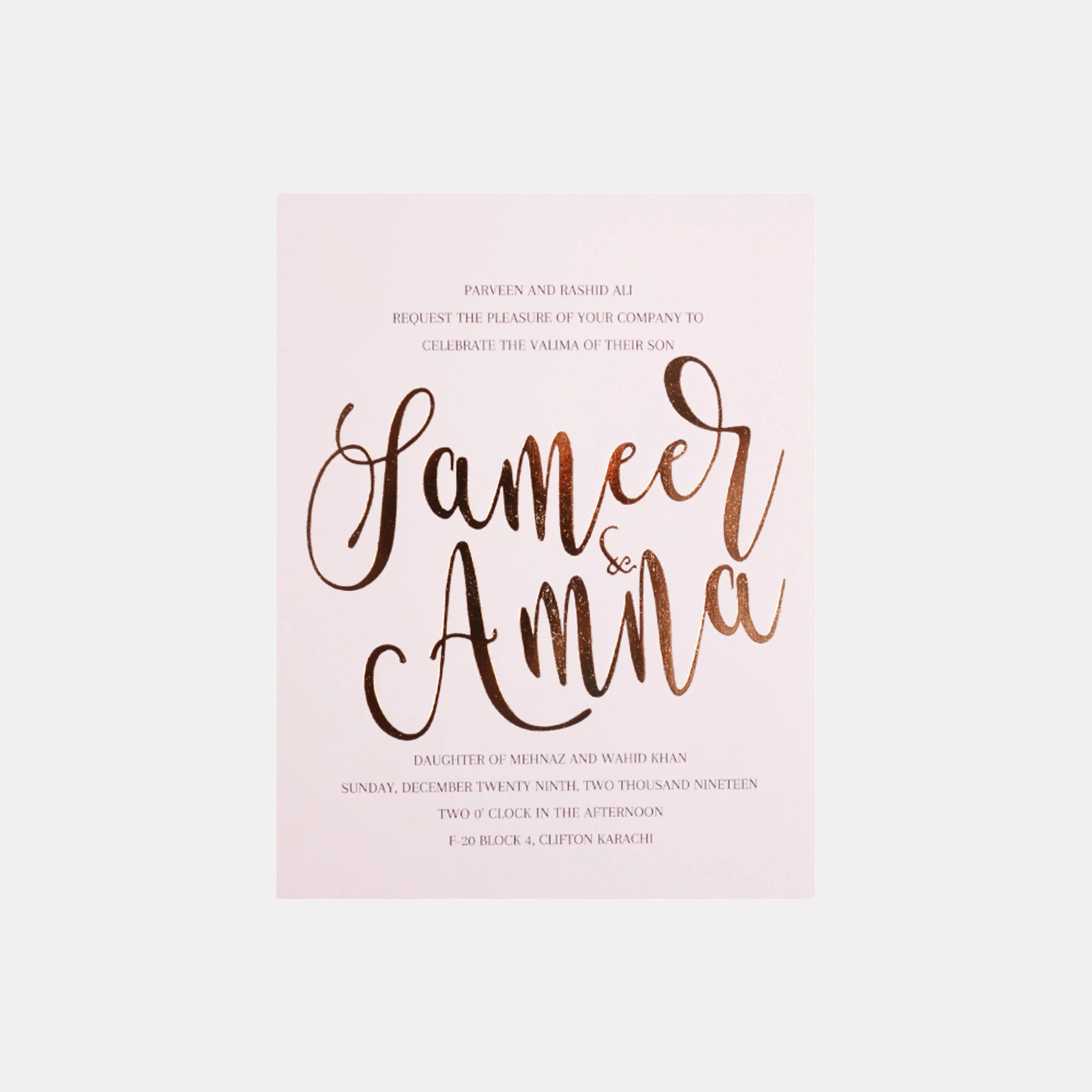 Luxe Floral Foil