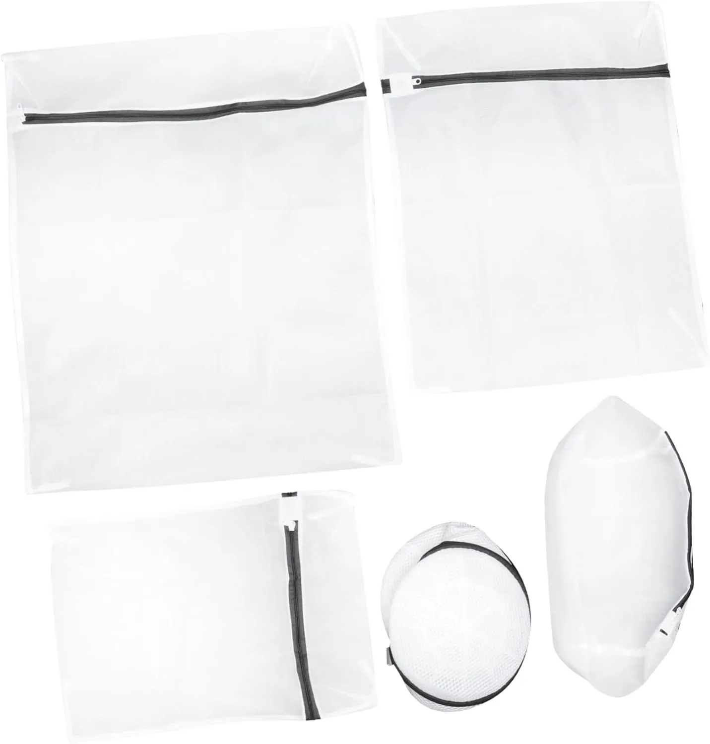 Luxshiny Clothes Washing Bag Set 5 Pack of Mesh Laundry Bags for Machine Wash Bra Lingerie Storage Dorm Travel