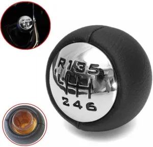 MACHSWON 6 Speed Gear Shift Knob Gear Shift Handball Manual Transmission Replacement for Peugeot 307 308 3008 407 5008 807