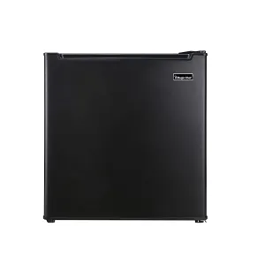 Magic Chef MCR170BE Compact Refrigerator with a Freezer, Small Refrigerator for Compact Spaces, 1.7 Cubic Feet, Black