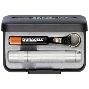 MagLite Solitaire AAA-Cell Incandescent Flashlight in Presentation Box Silver