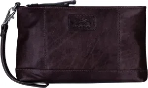Mancini Ladies' Wristlet, RFID Secure Leather Wallet