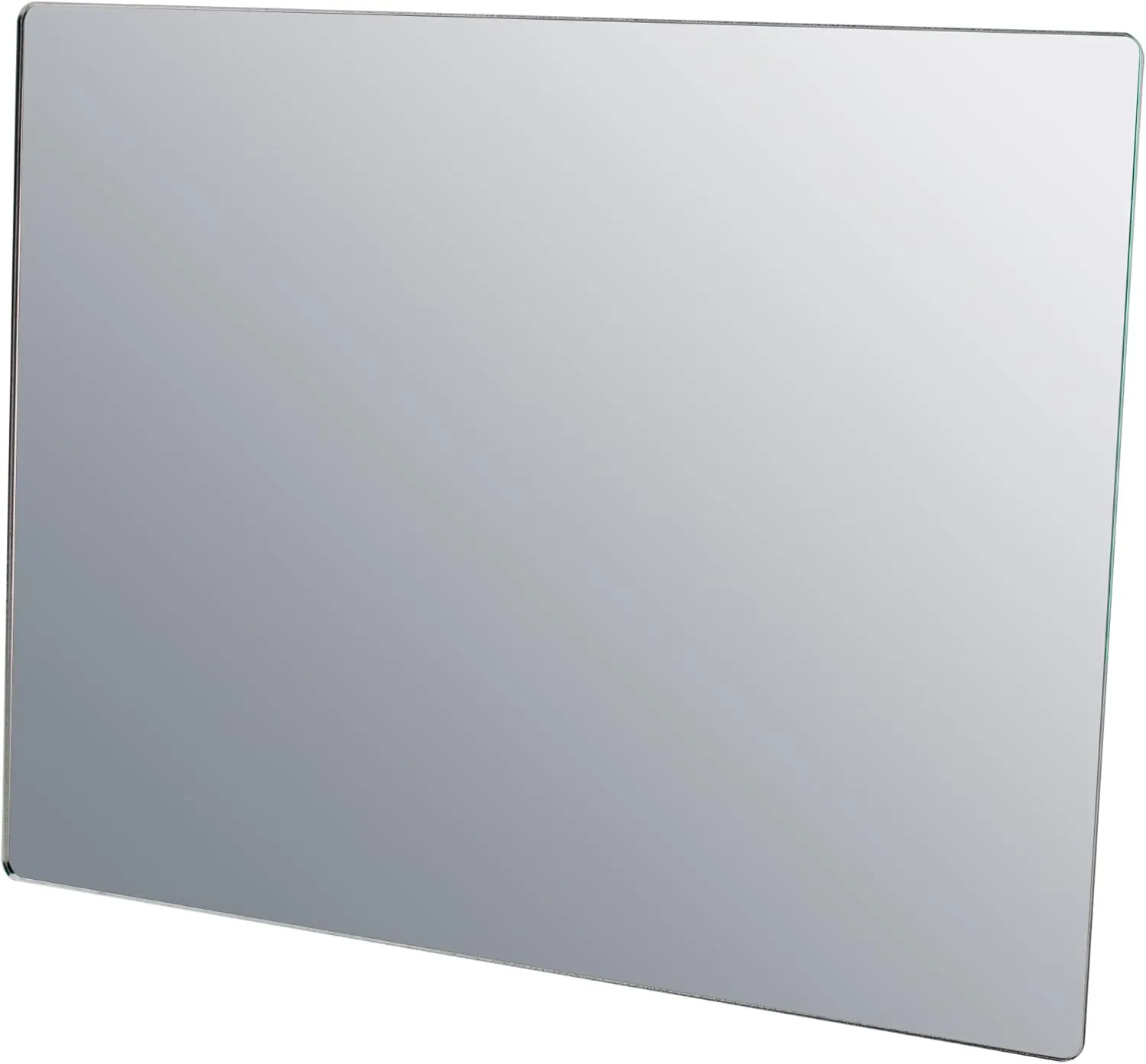 Marketing Holders 3 Pack Acrylic Mirror Sheet 8" x 10" Replacement DIY Frameless Plexiglass Tile Portable Lightweight Flat with Rounded Corners for Kids Rooms Dance Studios and Gyms