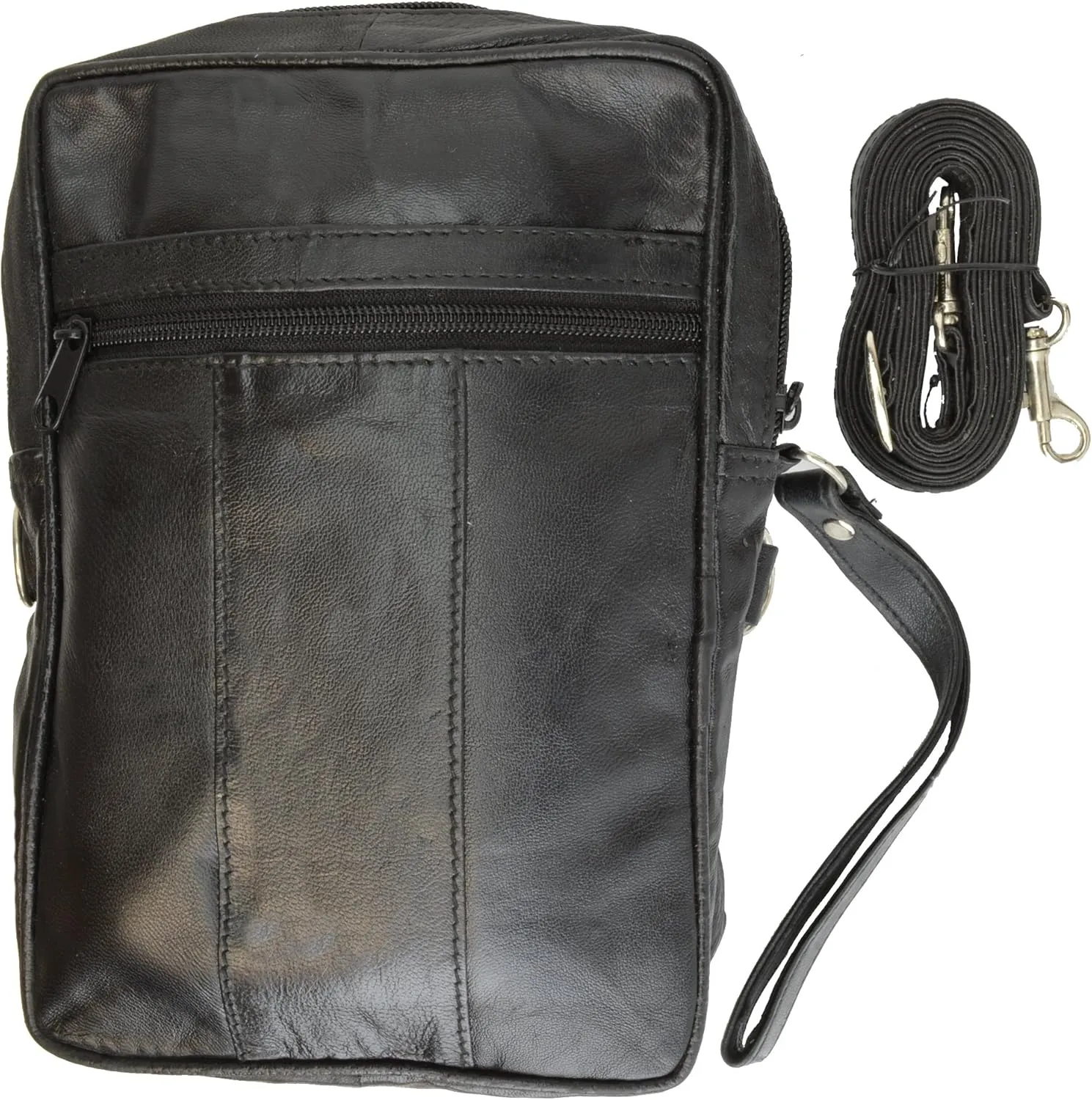 MARSHAL New Soft Leather Pouch/Bag & Cell Phone Holder #118