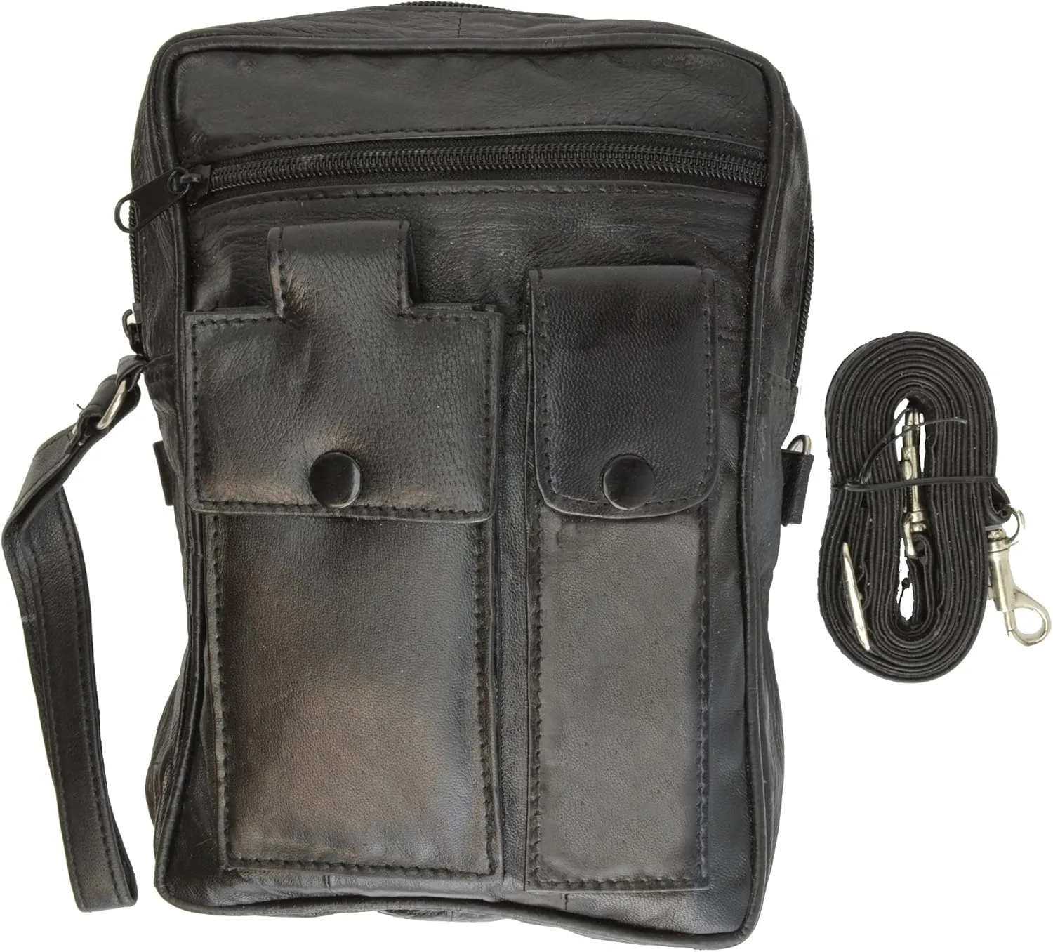 MARSHAL New Soft Leather Pouch/Bag & Cell Phone Holder #118