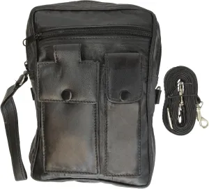 MARSHAL New Soft Leather Pouch/Bag & Cell Phone Holder #118