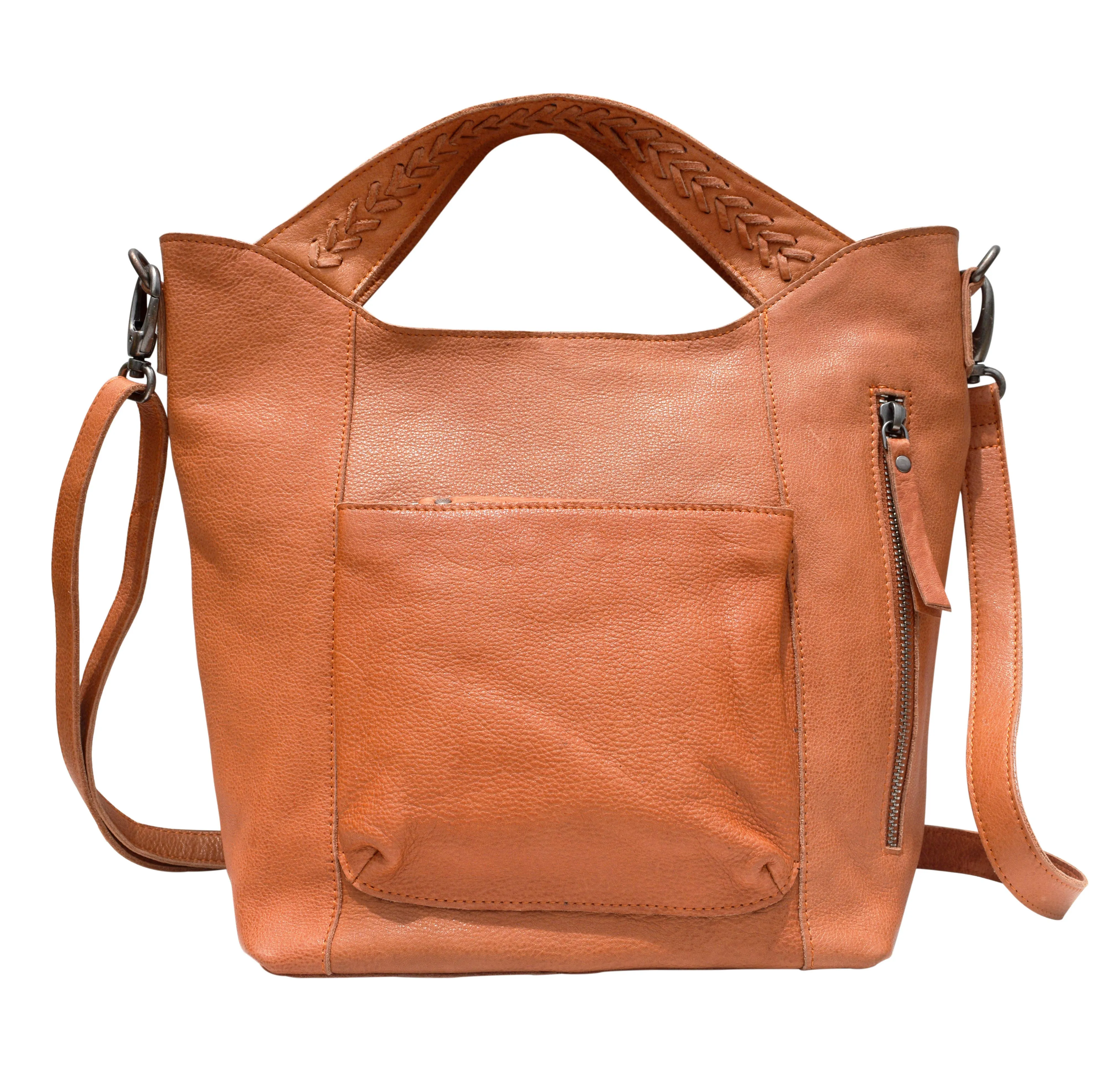 Mason Handcrafted Leather Tote/Crossbody Bags