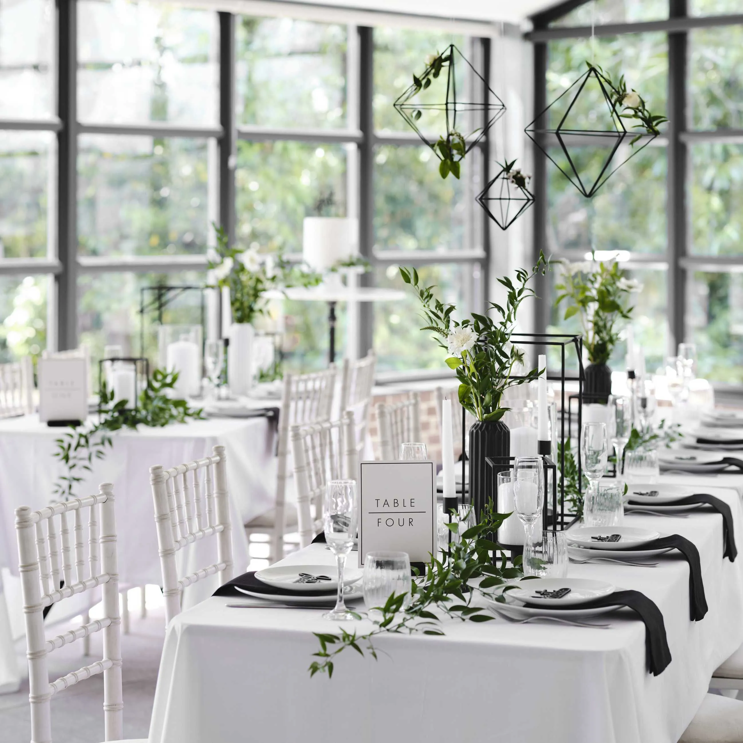 Matte Black Candle Holders