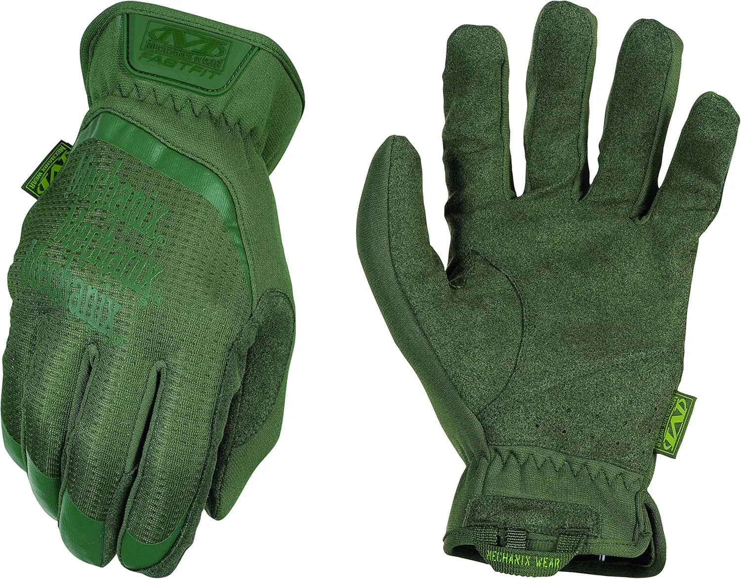 Mechanix FastFit OD Green Gloves, Medium