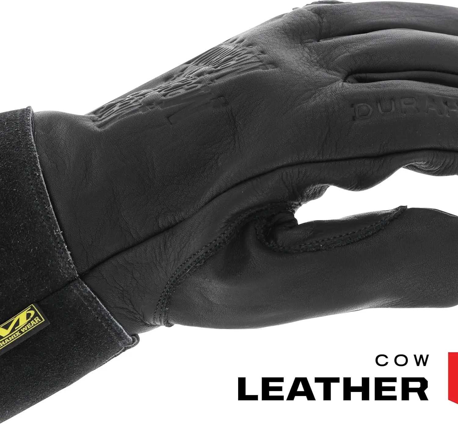 Mechanix Wear: Cascade MIG   TIG Welding Gloves, Durahide Cow Leather, Work Gloves with Glide Resistance, Added Durability, Rollover Fingertips for Improved Dexterity, Safety Gloves (Black, XX-Large)