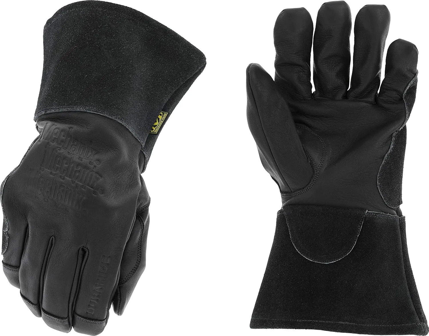 Mechanix Wear: Cascade MIG   TIG Welding Gloves, Durahide Cow Leather, Work Gloves with Glide Resistance, Added Durability, Rollover Fingertips for Improved Dexterity, Safety Gloves (Black, XX-Large)