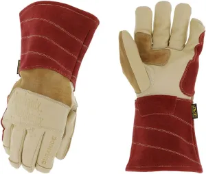 Mechanix Wear: Flux Stick   MIG Welding Gloves, Durahide Cow Leather, Heat Resistance, DuPont Kevlar Stitched for Added Durability, Safety Gloves, Designed for High Heat Welding (Brown, Large)