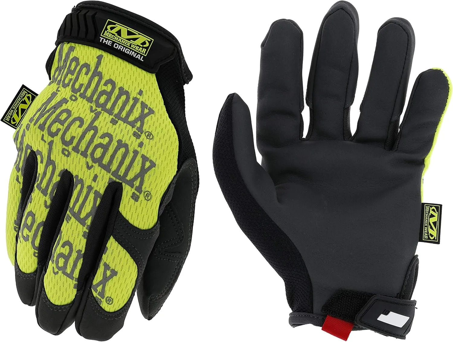 Mechanix Wear: Hi-Viz Original Work Gloves (X-Large, Fluorescent Yellow)