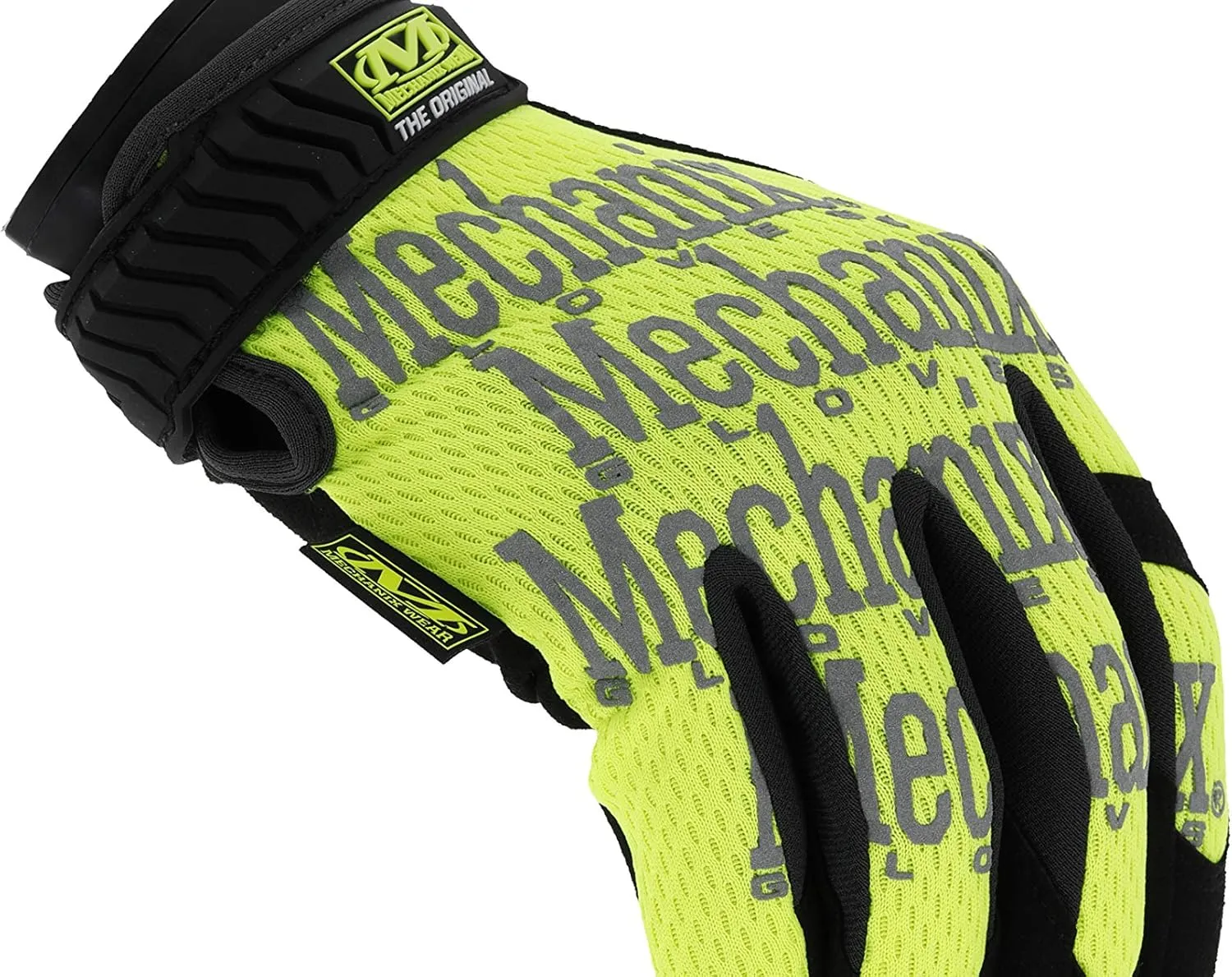 Mechanix Wear: Hi-Viz Original Work Gloves (X-Large, Fluorescent Yellow)
