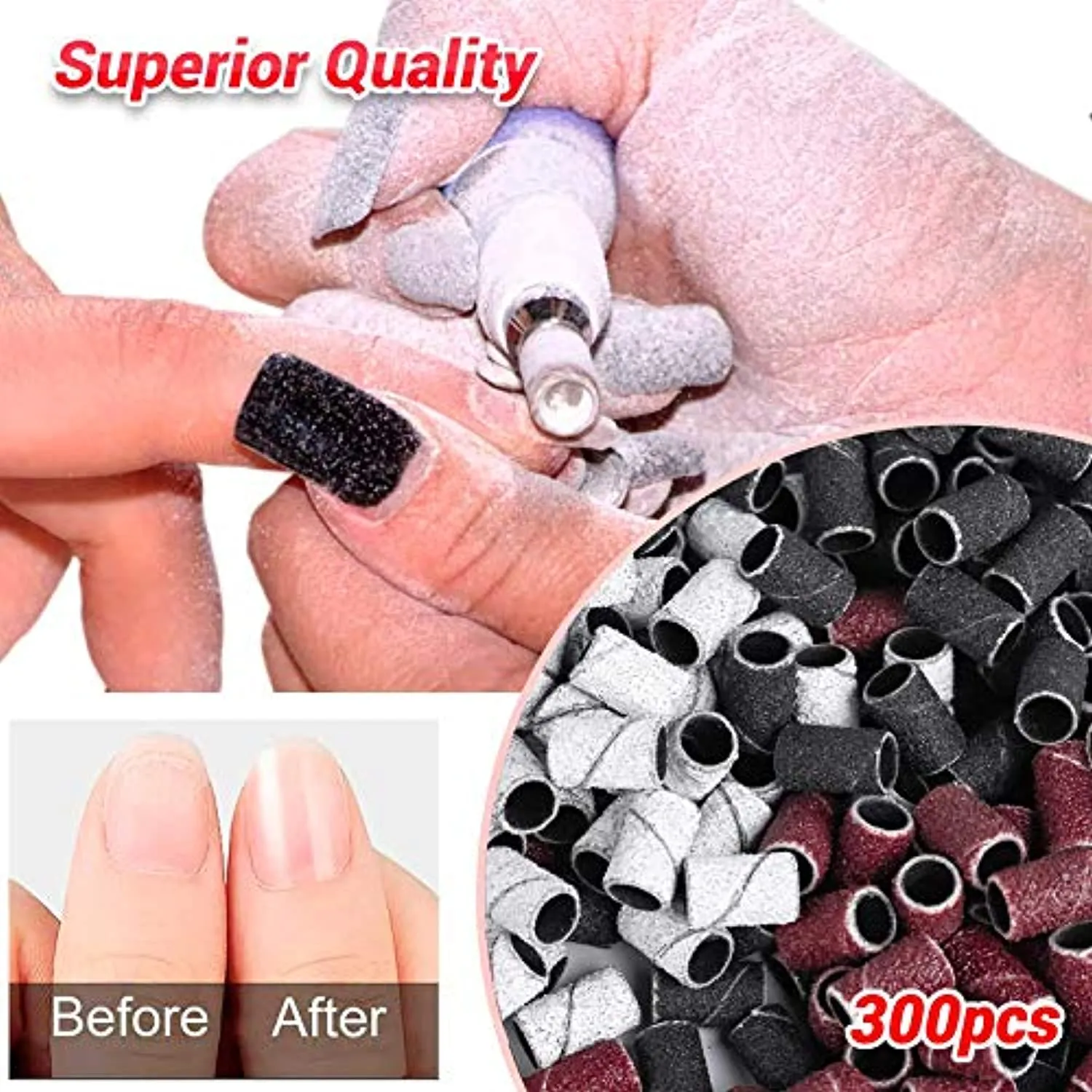 MelodySusie 30000 rpm Professional Nail Drill-Scarlet, High Speed, Low Heat, Low Noise, Low Vibration, Portable Electric Efile Drill for Shaping, Buffing, Removing Acrylic Nails, Gel Nails