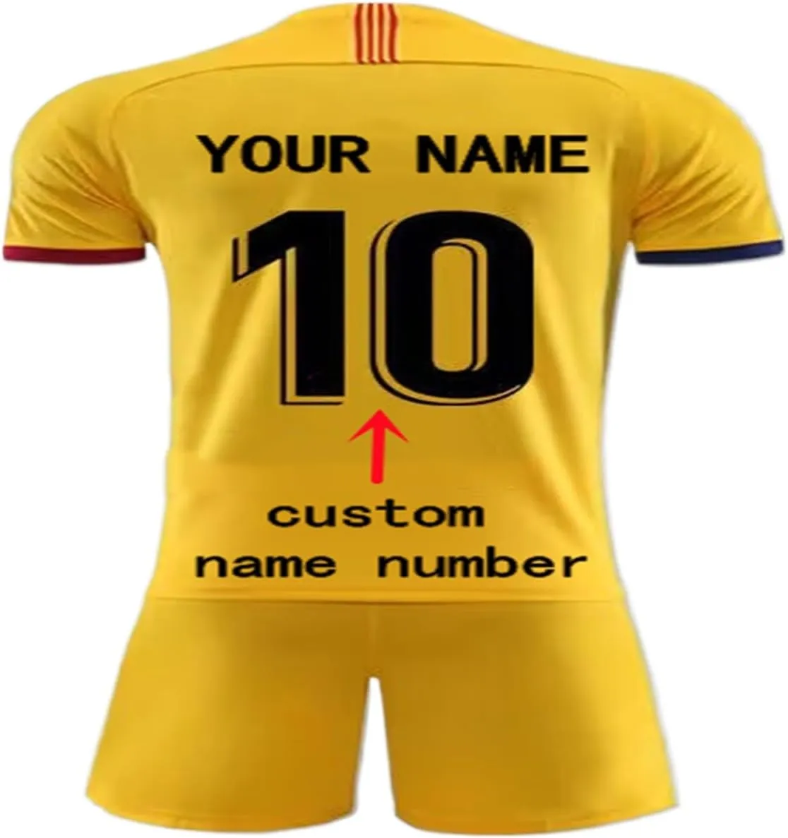 Men Kids Customizable BAR Soccer Custom 2024-25 Jersey Personalize Name Number Shirt Shorts give Gifts to Fans Uniform